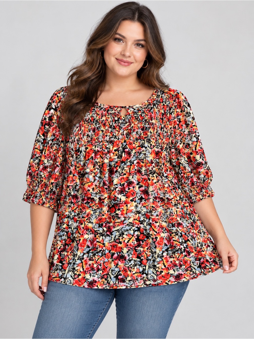 🎉5 for $45🎉 Terra & sky top blouse shirt size 1X